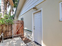 Side door off kitchen