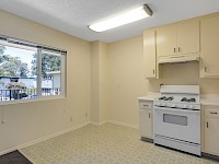 Kitchen with dining area